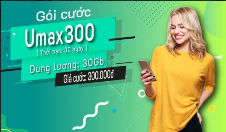 Đăng ký gói cước UMAX300 Viettel Đăng ký gói cước UMAX300 Viettel