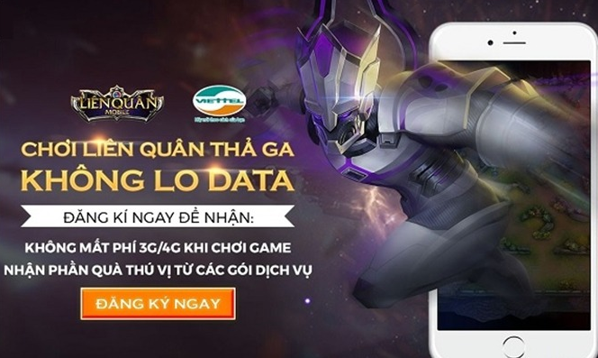 Các gói cước free game liên quân mới nhất năm 2021 Gói 4G Free Data Liên Quân
