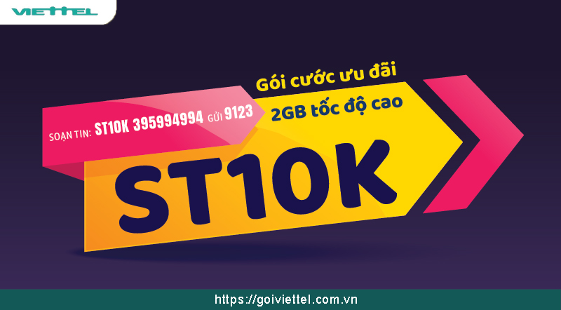 gói st10k 1 ngày 2gb của viettel gói st10k 1 ngày 2gb của viettel